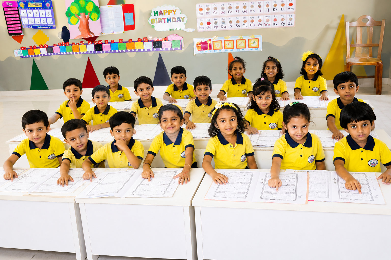 Children learning at Al Fitrah Islamic Pre-School